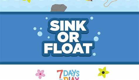 sink or float worksheets