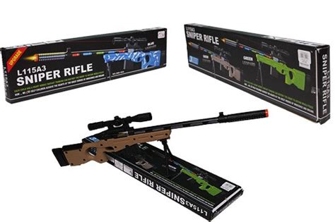 Long Toy Gun Sniper Rifle With Scope And Light Toywalls