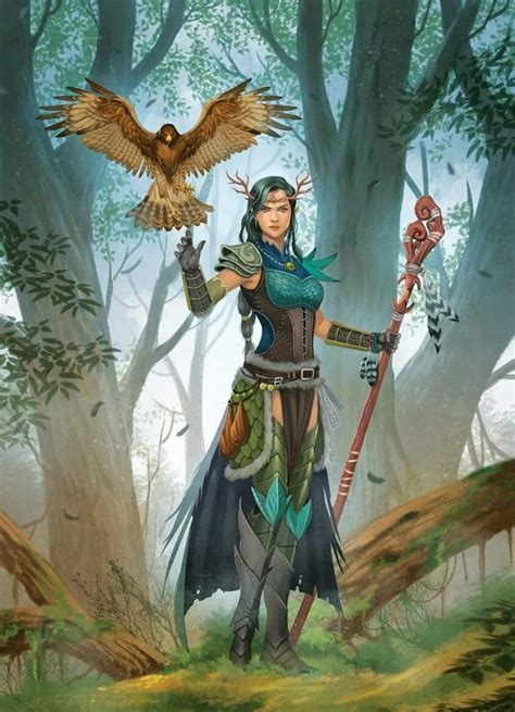 Female Elf Druid Yahoo Image Search Results Character Art Fantasy