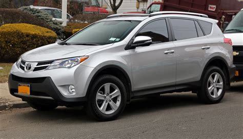 File2013 Toyota Rav4 Xle Awd Front Left Wikimedia Commons