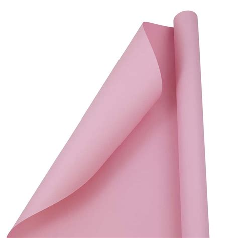Jam Matte Wrapping Paper 25 Sq Ft 1pack Baby Pink T Wrap