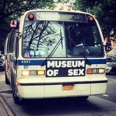 the mta removed these museum of sex ads after the bus drivers complained of harassment artnet news