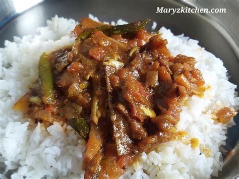 Dried Fish Curry Recipe Marys Kitchen