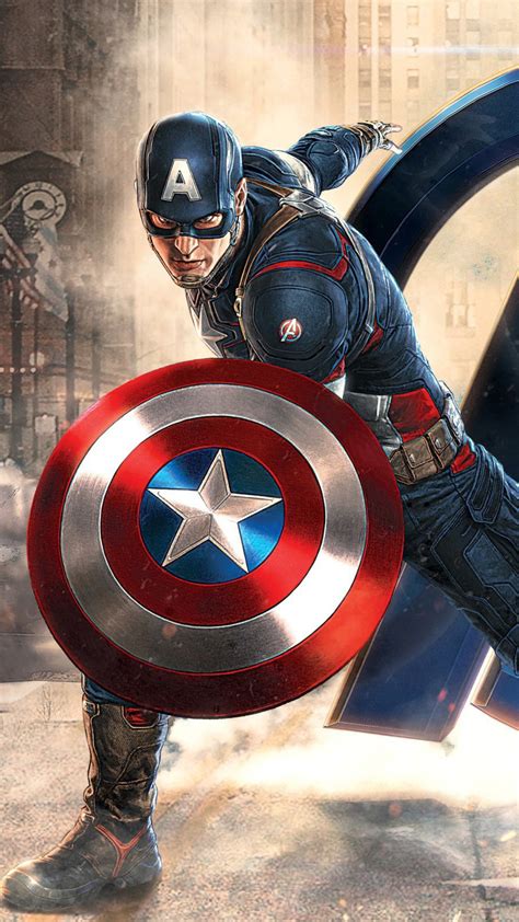 Captain America Marvel Avengers Wallpaper For 1080x1920