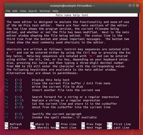 How To Install Nano Use Text Editor Commands In Linux