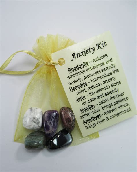 Anxiety Crystal Kit Qi Crystals