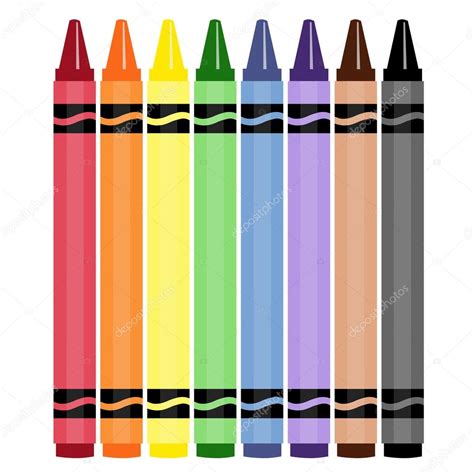 Crayon Vector Png Crayola Crayo Png Image With Transparent Background