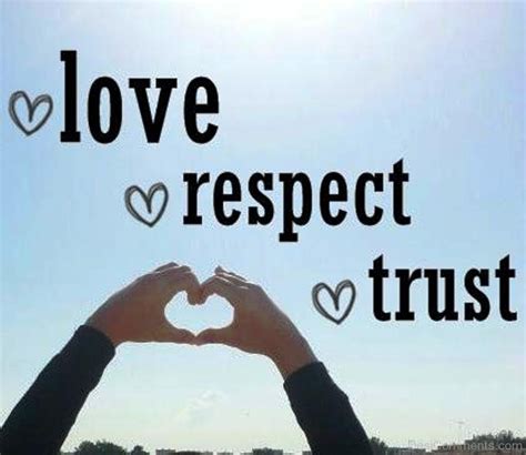 love respect and trust