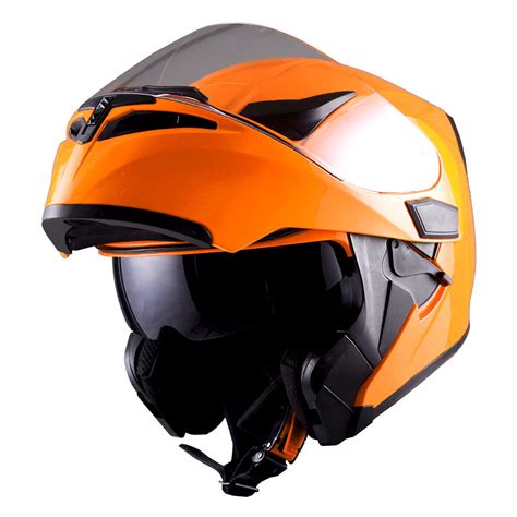 1storm Motorcycle Modular Full Face Helmet Flip Up Dual Visor Sun Shie