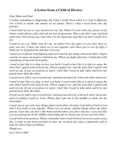 Character Letter For Divorce Court