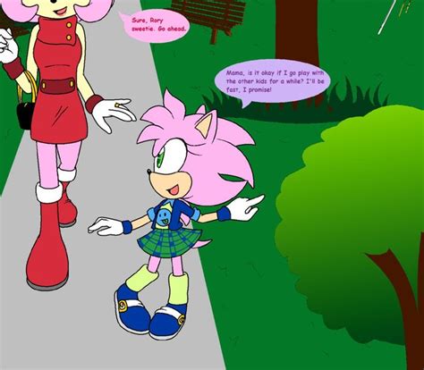 Out With Mommy By Sherryblossom Baby Hedgehog Shadow The Hedgehog