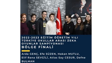 B Lge Finallerindeyiz Burak Bora Anadolu Lisesi