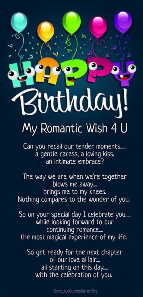 12 Happy Birthday Love Poems For Her And Him With Images