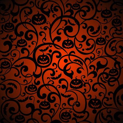 Halloween Pattern Background Vector Free Vector Graphic Download