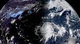 吓人！大洋深处19号台风海贝思发飙，云系扩大可覆盖整个日本！_腾讯新闻