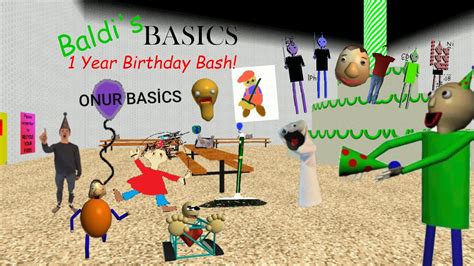 Baldis Basics Birthday Bash Android All Endİngs The Official Game