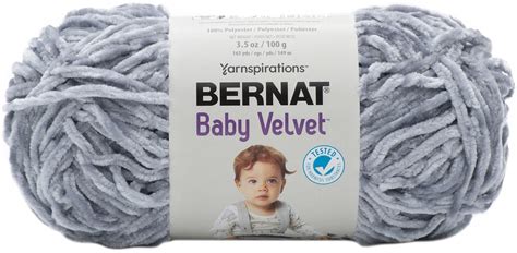 Bernat Baby Velvet Yarn Pale Gray Michaels