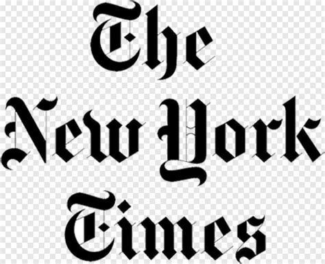 New York Post Logo New York Times Letters Png Download 484x395