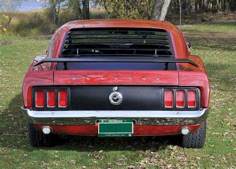 Red 1970 Boss 302 Ford Mustang Fastback Photo Detail