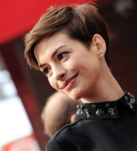 20 Anne Hathaway Pixie Hairstyles Pixie Cut Haircut