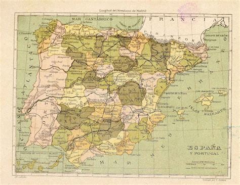 Historia De España 2º Bac Mapa Divisiones Administrativas De España