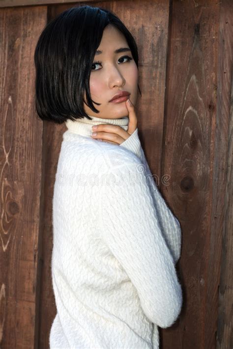 donna giapponese immagine stock immagine di alto marrone 10809371
