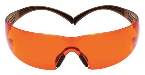 M Anti Fog Safety Glasses Orange Lens Color M Grainger