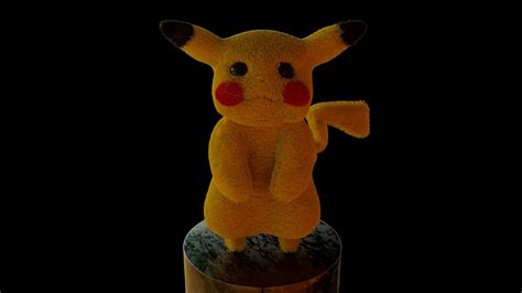 Pikachu Turntable Zbrush Sculpture Youtube