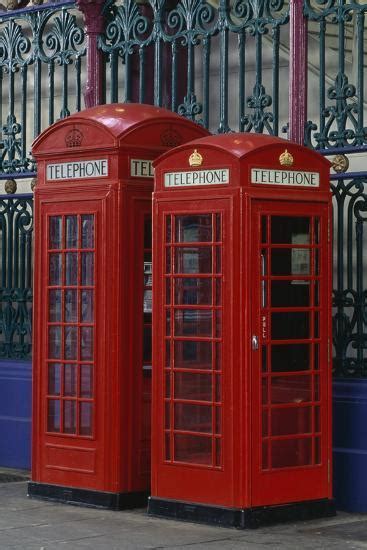 Red Telephone Boxes Smithfield Market London Examples Of K2 And K6