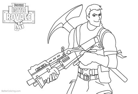 Select from 35919 printable coloring pages of cartoons, animals, nature, bible and many more. Fortnite Coloring Pages Characters Survivalist - Free ...