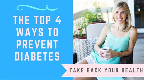 4 Ways To Prevent Diabetes Youtube