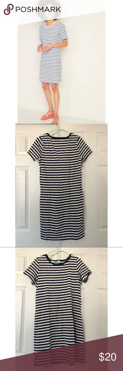 Old Navy Fitted Crew Neck Tee Dress Women M Tall In 2020 Tee Dress