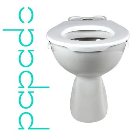 Plusieurs coloris disponibles, livraison en 48h. Lunette wc clipsable - 100 % hygiénique - blanc PAPADO | Bricozor