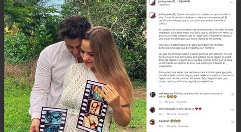 Joshua Ivanoff En Instagram Confirma Que Se Convertir En Padre El Amor Que Siento Por Ti