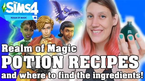 Sims 4 Realm Of Magic Collect All Potion Ingredients Now Youtube