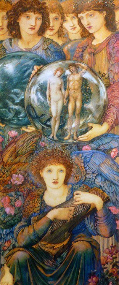 Edward Burne Jones Les jours de la Création Le Sixième jour détail