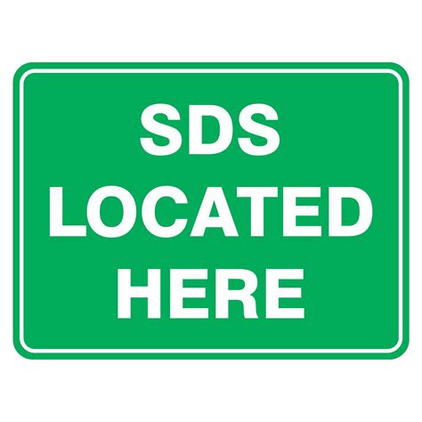 Sds Located Here Buy Now Discount Safety Signs Australia