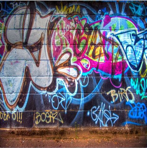 Hip Hop Street Wall Painting We Need Fun