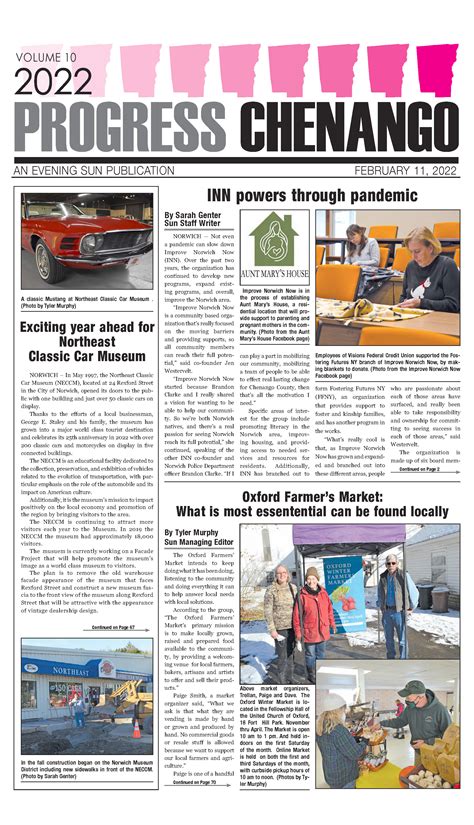 The Evening Sun | Chenango County, NY's Hometown Newspaper