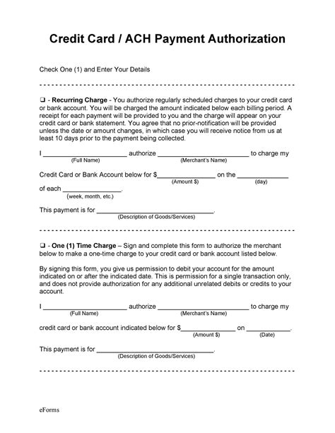 It is transmitted automatically between the retailer's pos system and the cardholder's issuing bank. 43 Credit Card Authorization Forms Templates {Ready-to-Use}