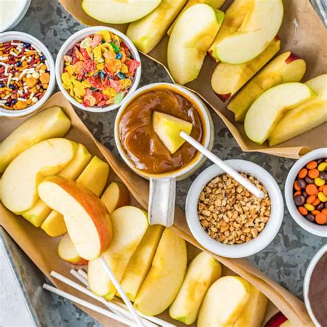 Diy Caramel Apple Bar Fun Fall Food Take Two Tapas