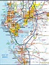Tampa Florida Map With Cities - Map