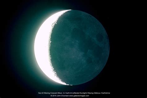 Gorgeous Glow The Crescent Moon And Earthshine Photo Space