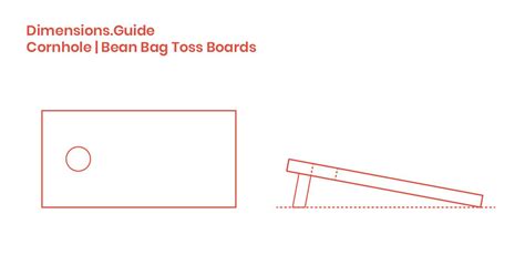 Cornhole Platforms Or Boards Have Regulated Dimensions Of 2x4