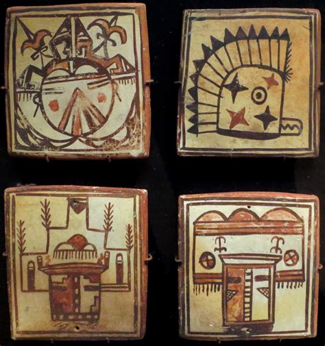 Hopi Ceramic Tiles Artist Unknown Ca 1895 Now In The Heard Museum