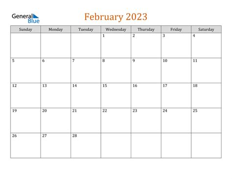 February Editable Calendar 2023 Printable Word Searches