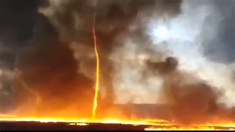 Massive Epic Fire Tornadoes Caught On The Camera 2018 Youtube