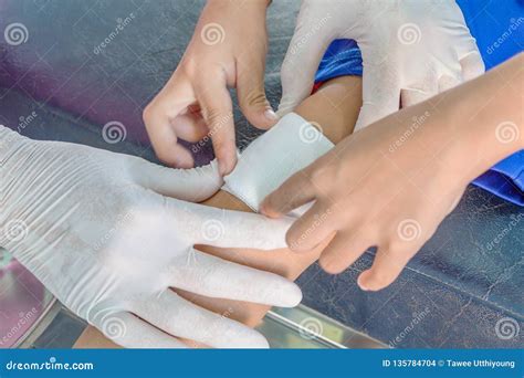 Abrasion Wound Child Stock Photo Image Of Child Accident 135784704