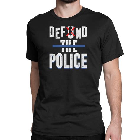 Defend The Police Tshirt Shirt For Law Enforcement Supporter Etsy
