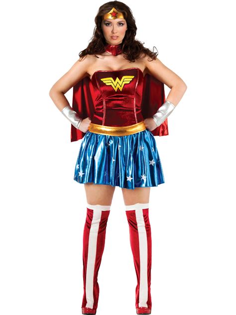 Womens Deluxe Wonder Woman Costume